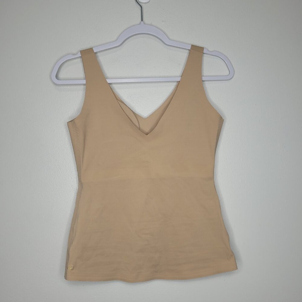 Honeylove Beige Liftwear Tank Wireless Bra Compression Shapewear Neutral medium - Picture 3 of 7